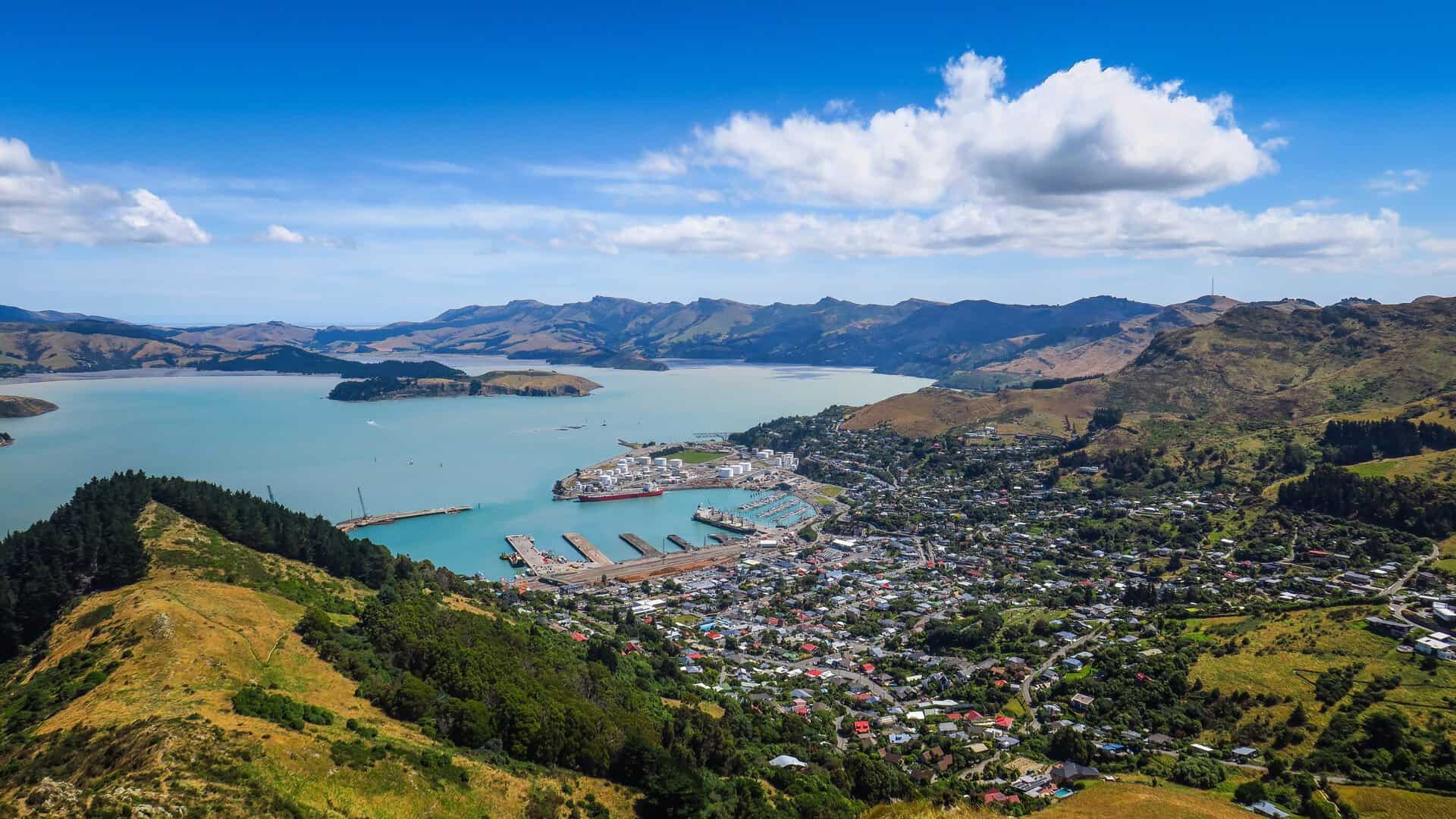  Christchurch Gondola and Mount Pleasant in New-Zealand
